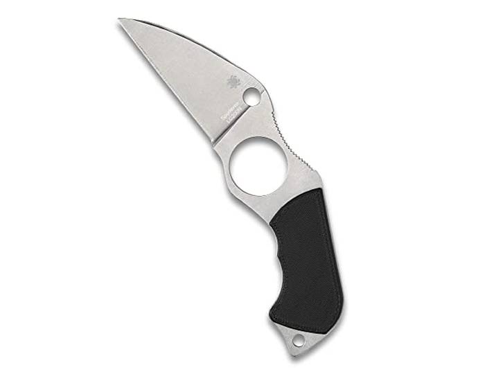 Spyderco Swick 6 Feste Klinge Messer mit 2,7 Zoll LC200N Stahlklinge und G-10 Griff - EDC Messer für Männer und Frauen, Perfekt für Jagd, Taktisch, Camping, Survival, Wandern - PlainEdge - FB14P6