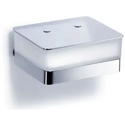 Giese WC-Uno Feuchtpapierbehälter 3177102 chrom, Kristallglas satiniert