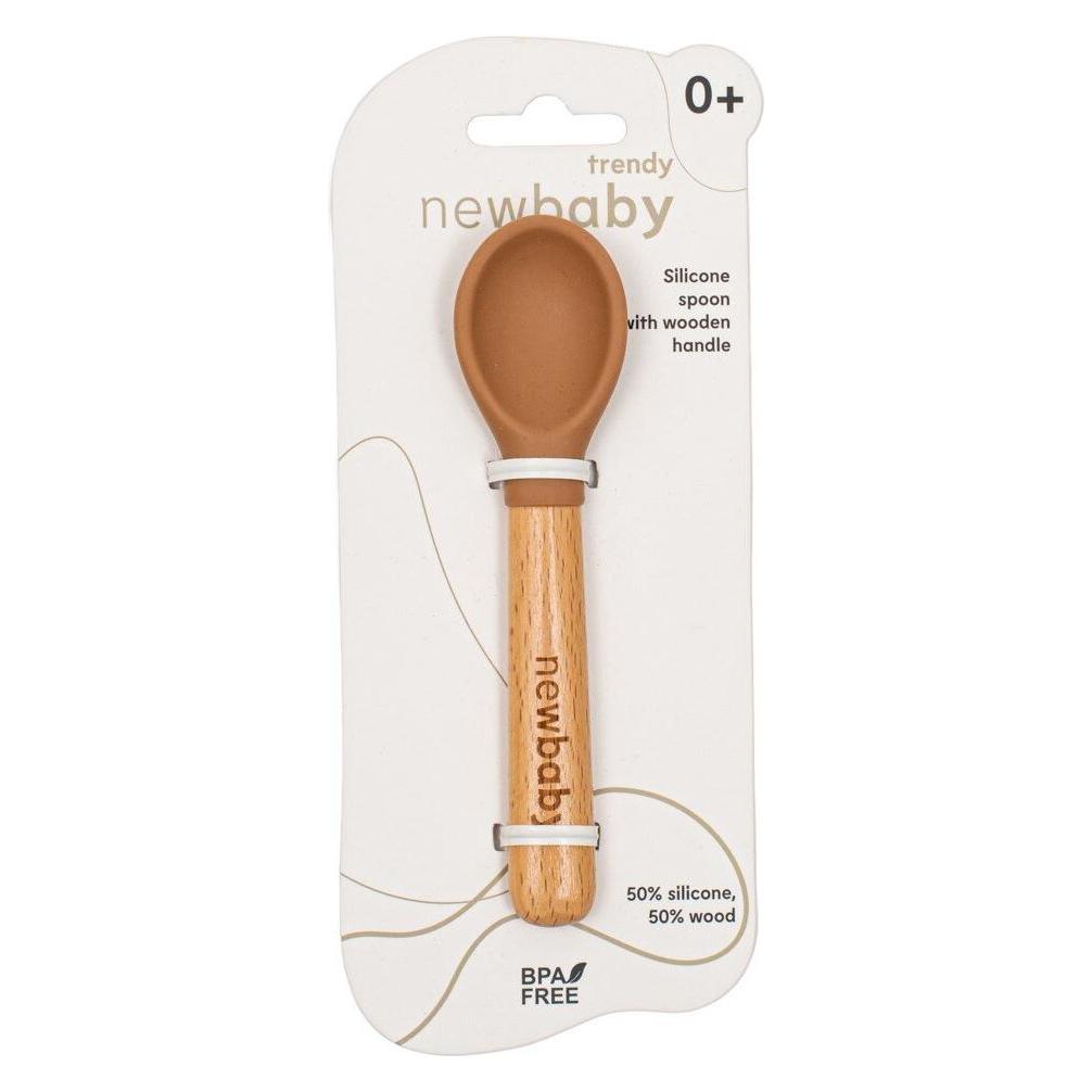 Wiky Silikonlöffel mit Holzgriff New Baby rosa (57941194)