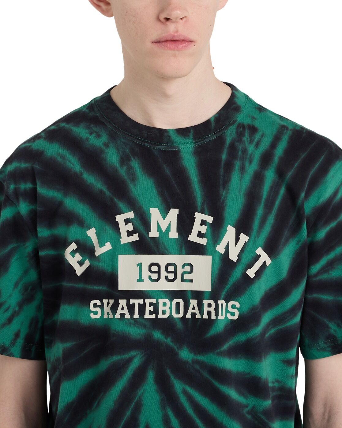 T-Shirt ELEMENT "Home Team", Herren, Gr. XL, grün (fir), Obermaterial: 100% Baumwolle., Shirts T-Shirt fir XL