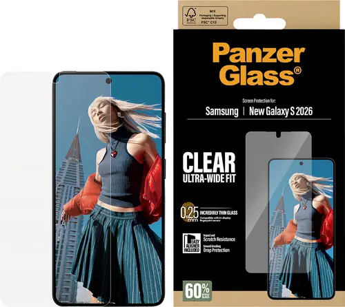 PanzerGlass Displayschutzglas Samsung Galaxy S26 1 St. PG34506