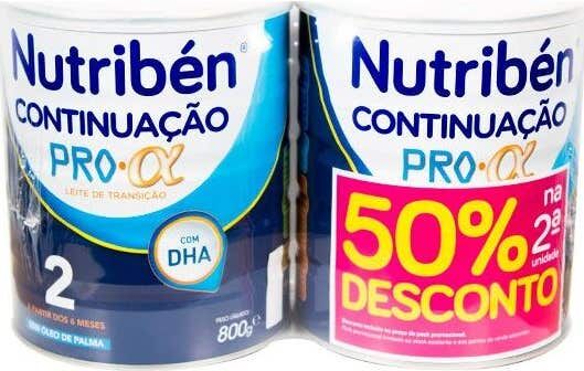 NUTRIBEN Nutribén Continuação Pro-Alfa Leite Transição 2x800 g