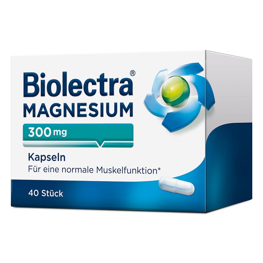 HERMES Arzneimittel GmbH Biolectra Magnesium 300 mg Kapseln 05561513