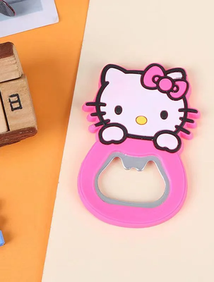 Modern Mode Marketplace Hello Kitty Magnetic Fridge Bottle Opener Cute Sanrio Kitchen Accessory b