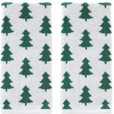 SKL Home Holiday Trees Hand Towel (2-Pack)