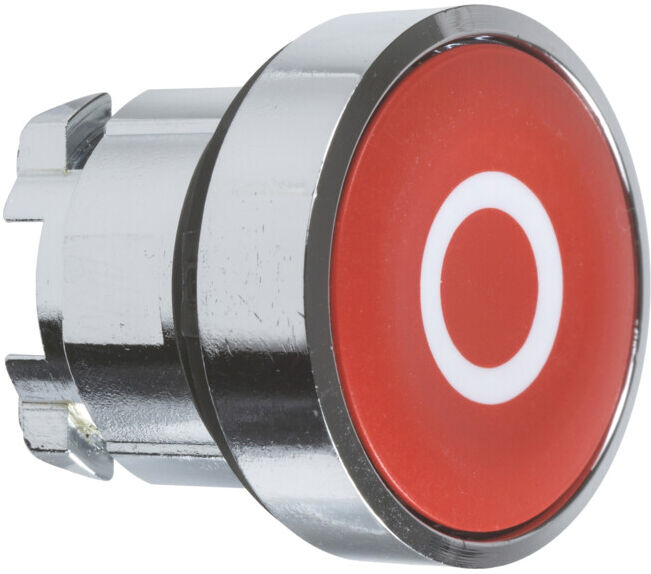 Schneider Electric Bouton-poussoir plat rouge ZB4BA432 (0) (ZB4BA432)