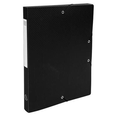 Exacompta Archivbox aus PP 700µ blickdicht, Rücken 25mm, 25x33cm für DIN A4
