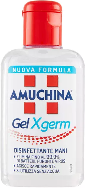 FATER SpA Amuchina Gel X-Germ 80 ml – Gel Disinfettante Mani Antibatterico e Virucida