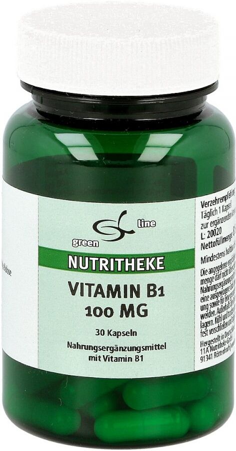 Vitamin B1 100 mg Kapseln 30stk