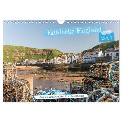 Entdecke England (Wandkalender 2027 DIN A4 quer), CALVENDO Monatskalender