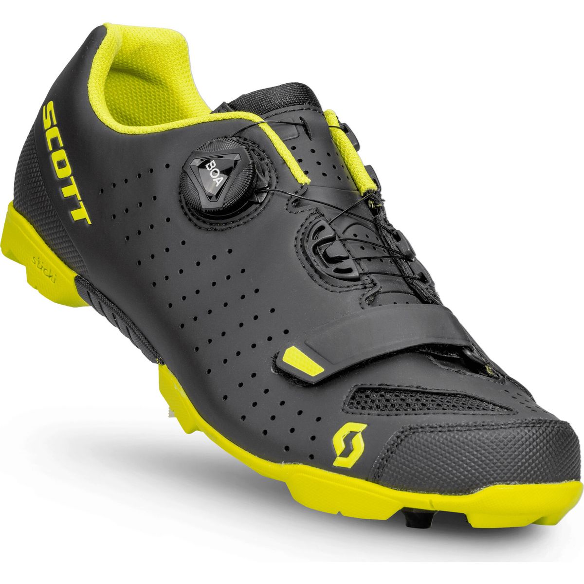 Scott Shoe Mtb Comp Boa matt black/sulphur yellow (5889) 40.0 2758945889010