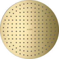 hansgrohe AXOR ShowerSolutions Kopfbrause 250 1-jet, Decke-Aufputz, 35287950, Farbe: Brushed Brass