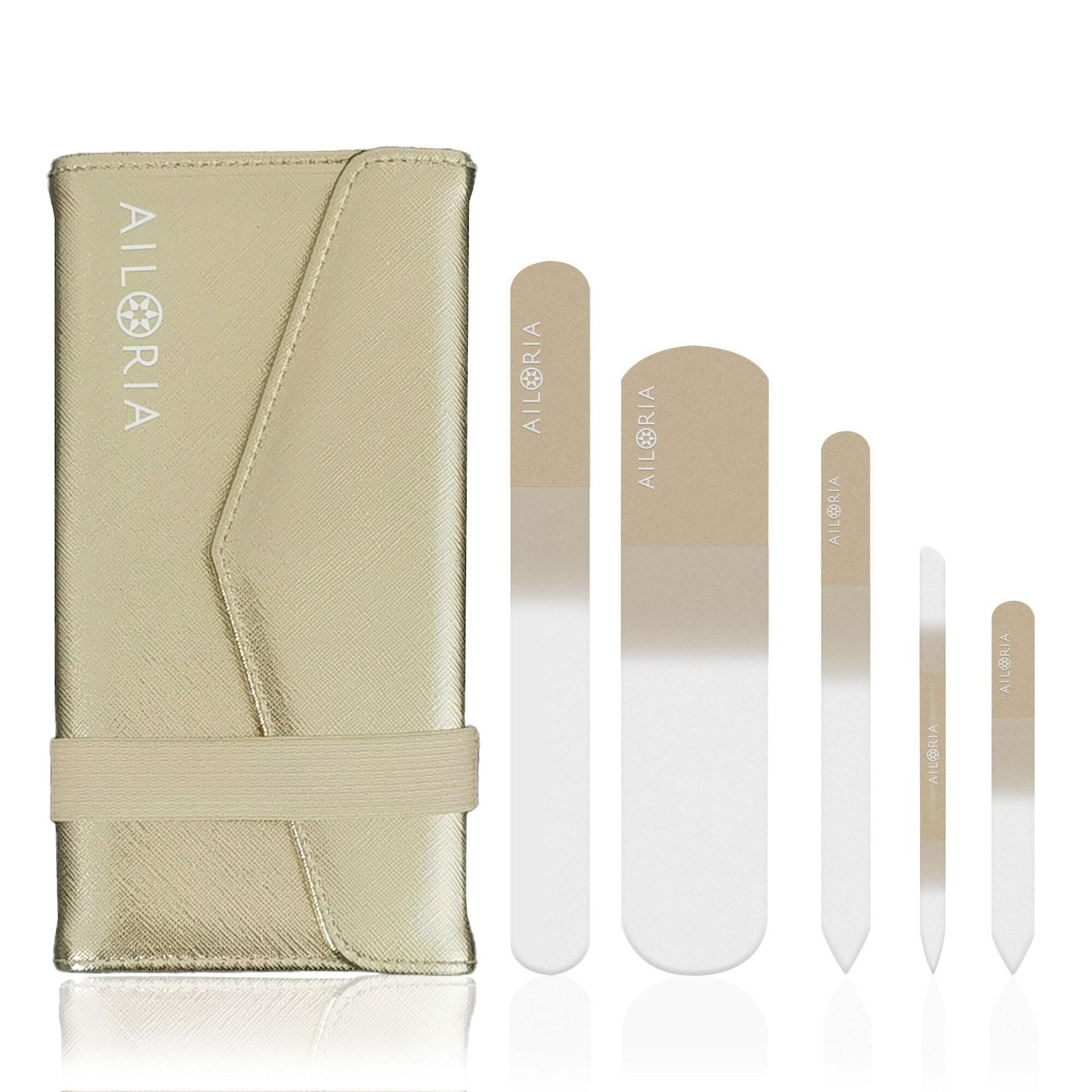 AILORIA Glas-Nagelfeilenset CONTOUR LUXE