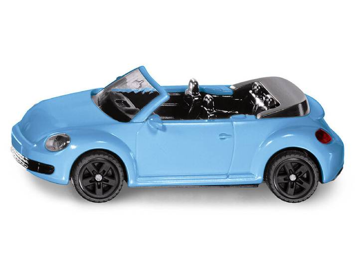 Siku VW De Kever Cabrio Auto Model - Lichtblauw, 1:50