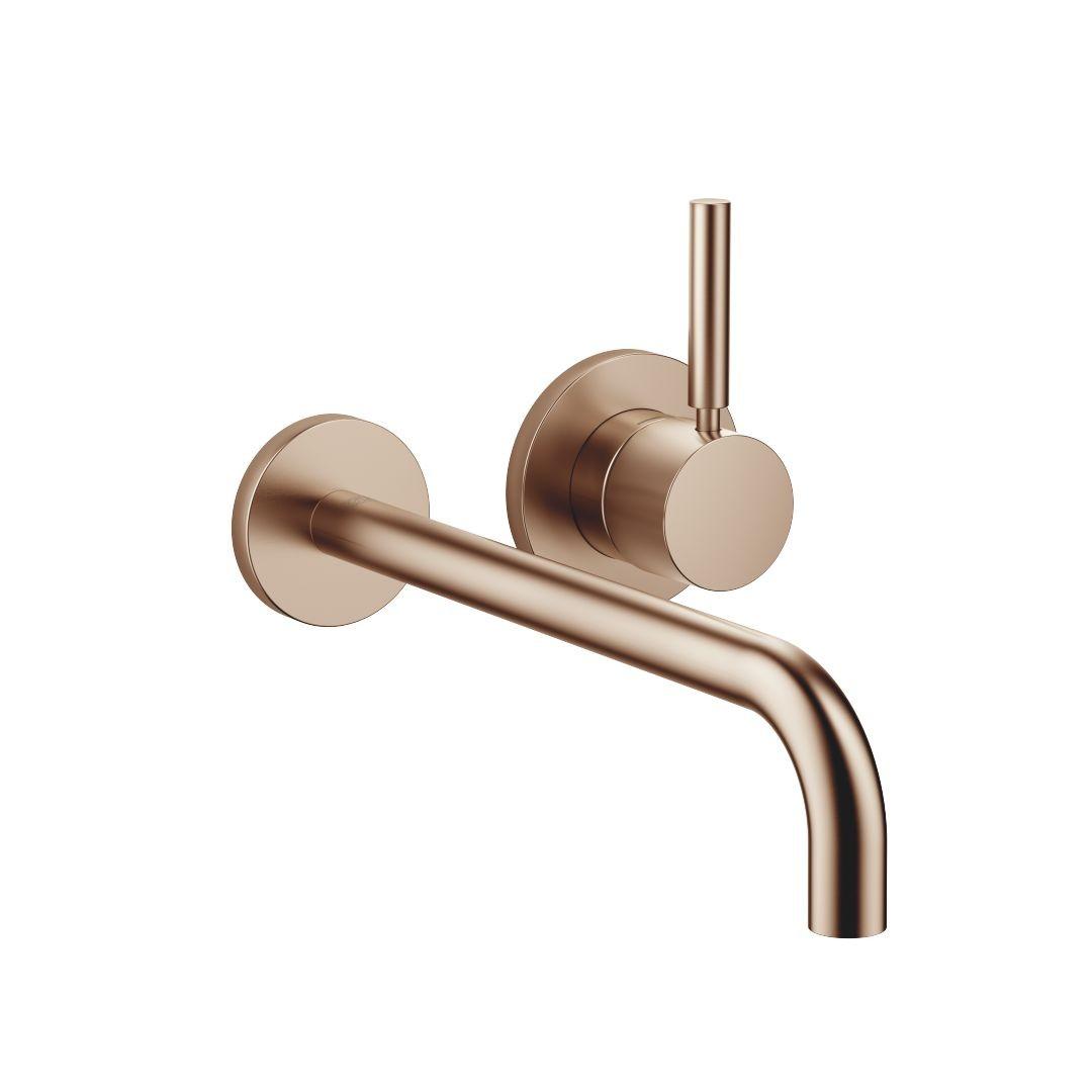 Dornbracht Waschtisch-Wand-Armatur mit Einzelrosetten META 36863660 Bronze gebürstet, 36863660-42 36863660-42