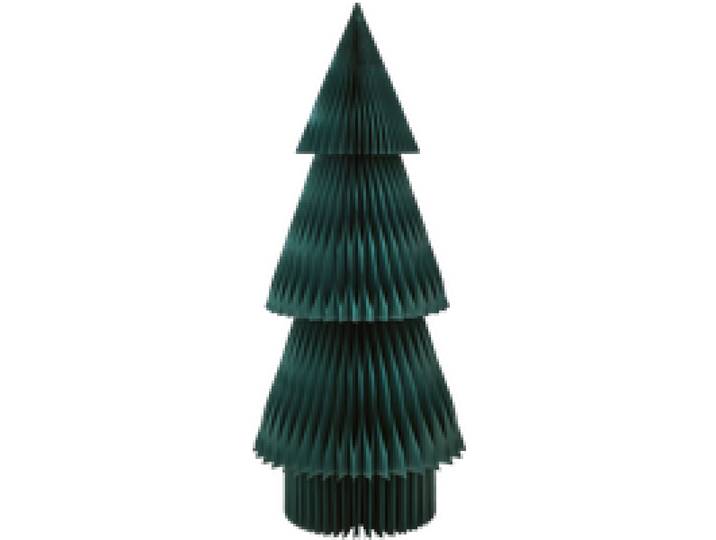 Sapin de Noël en papier alvéolé (Vert)