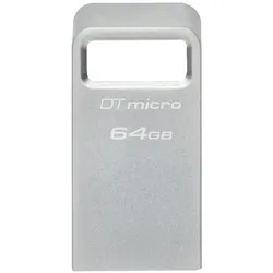 Kingston Technology DataTraveler 64GB Micro 200MB/s Metal USB 3.2 Gen 1