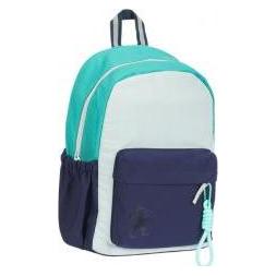 Oxford Funky Türkis und Marineblau Schulrucksack (61087343)