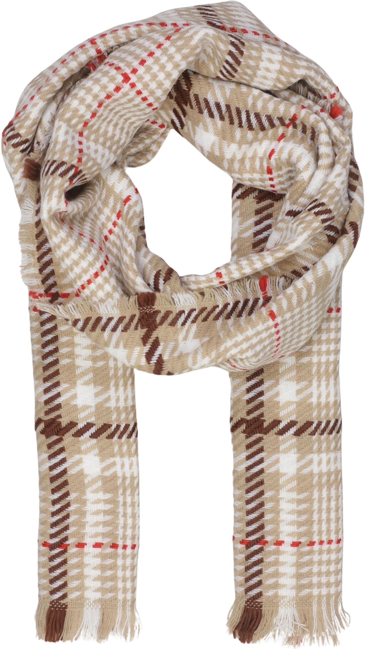 Comma Damen Schal oder Tuch, Mehrfarbig, Synthetik - Second Hand