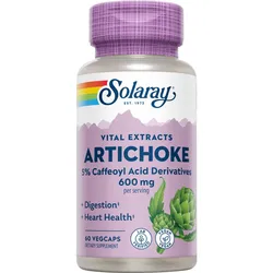 Artischockenblätterextrakt Solaray 60 ST