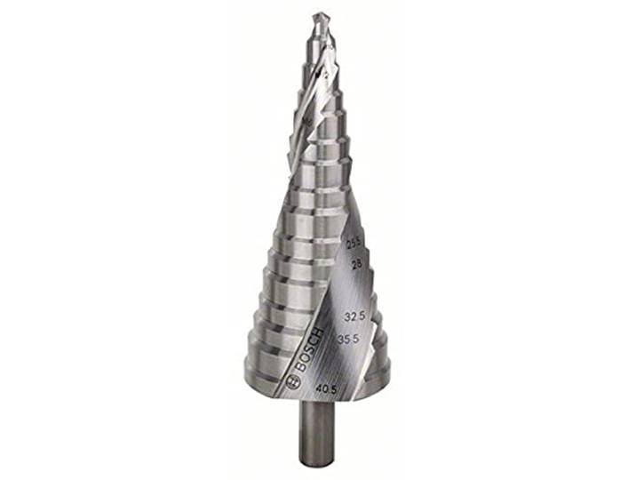 Bosch Accessories 2608587427 Fraise étagée queue 3 pans pour presse-étoupes Longueur 125\,5 mm Exécution HSS