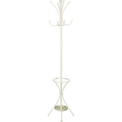 Garderobenständer AMBIENTE HAUS, weiß, B:41cm H:175cm T:41cm, Metall, Garderobenständer