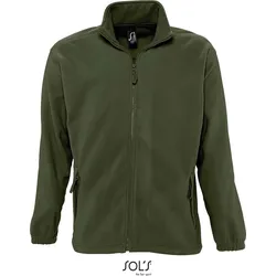 SOLS Herren Fleece Jacke Fleece-Jacke 55000 army L