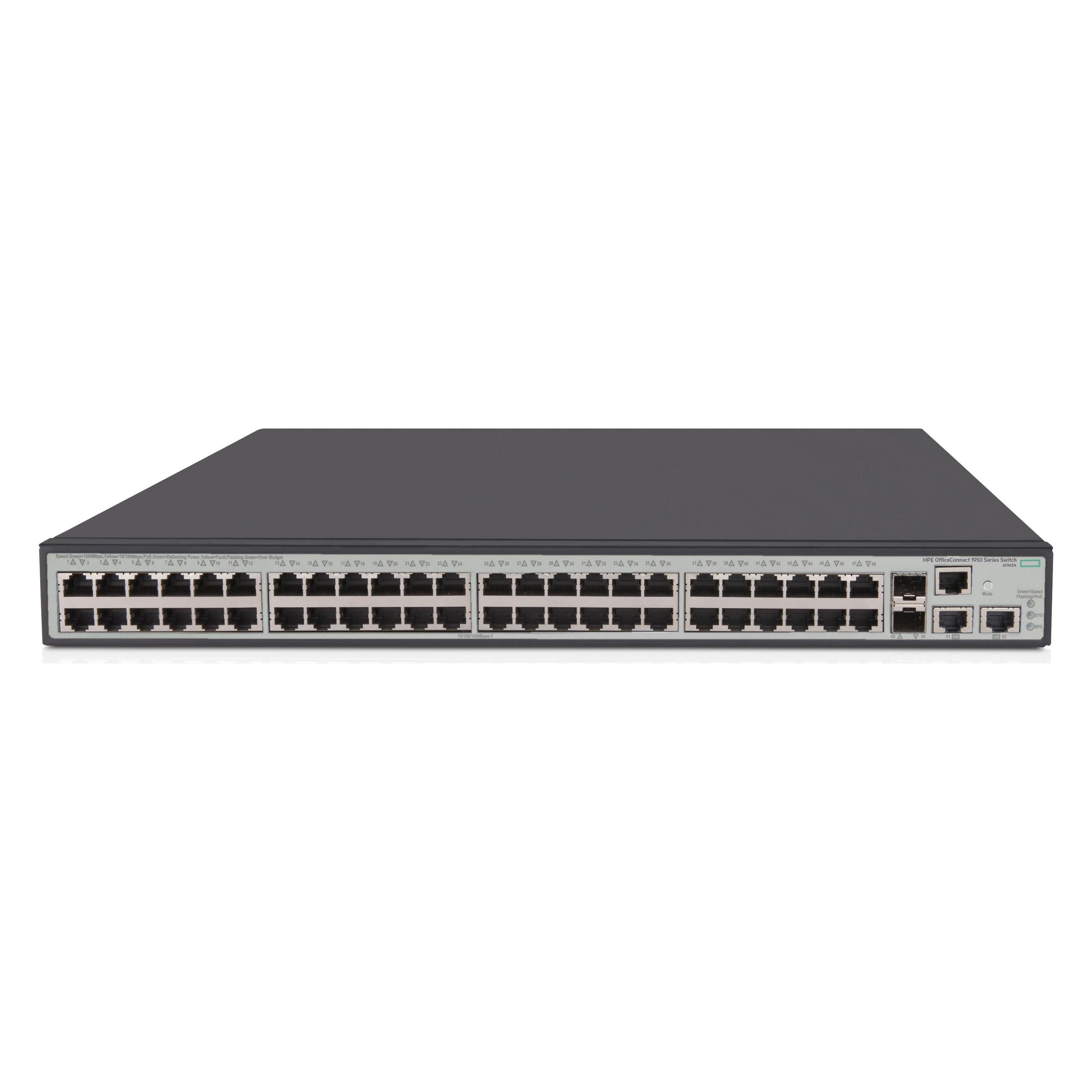 HPE 1950-48G-PoE+ (52 Ports) (JG963A)