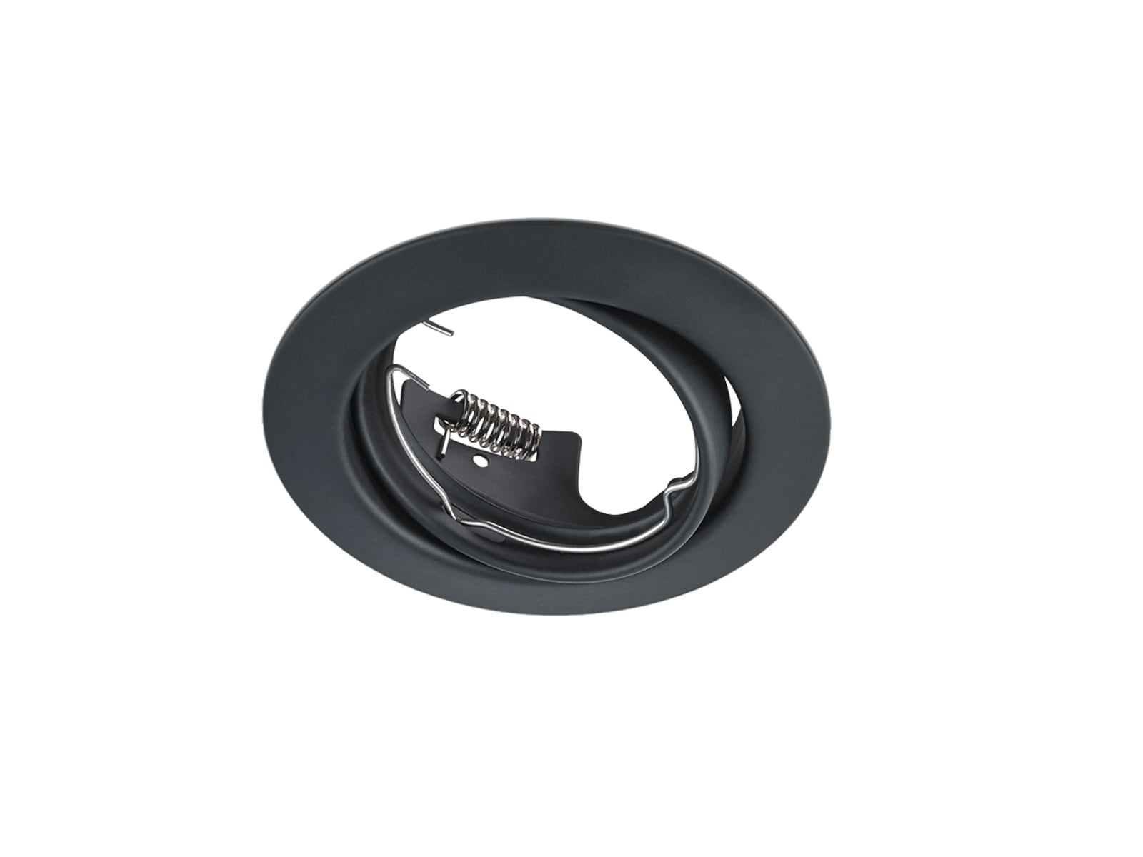 TRIO Ronde inbouwspot zwart