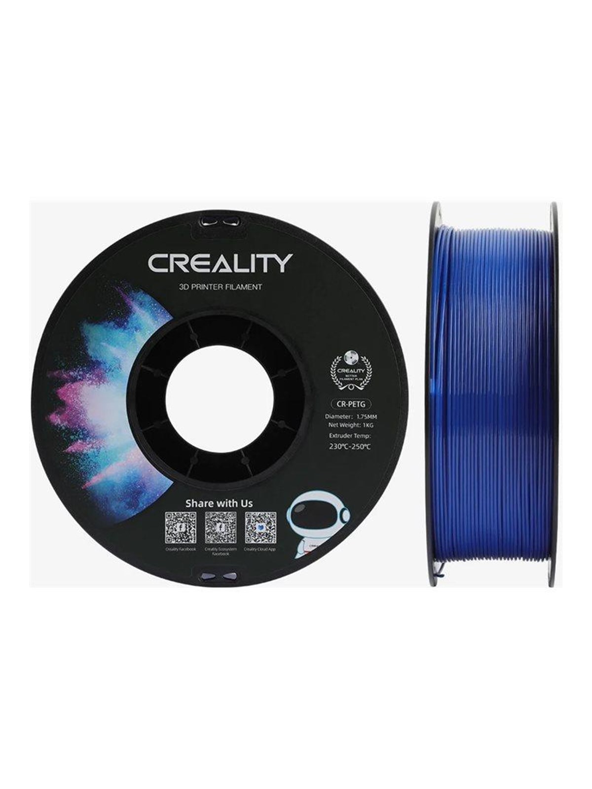 CREALITY 3D - blue - CR-PETG filament, 1kg