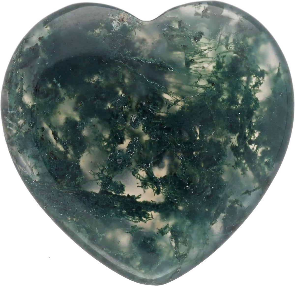 Edelsteen Hart Natuursteen Mini Decoratie Diverse Kleuren 2 x 2 cm