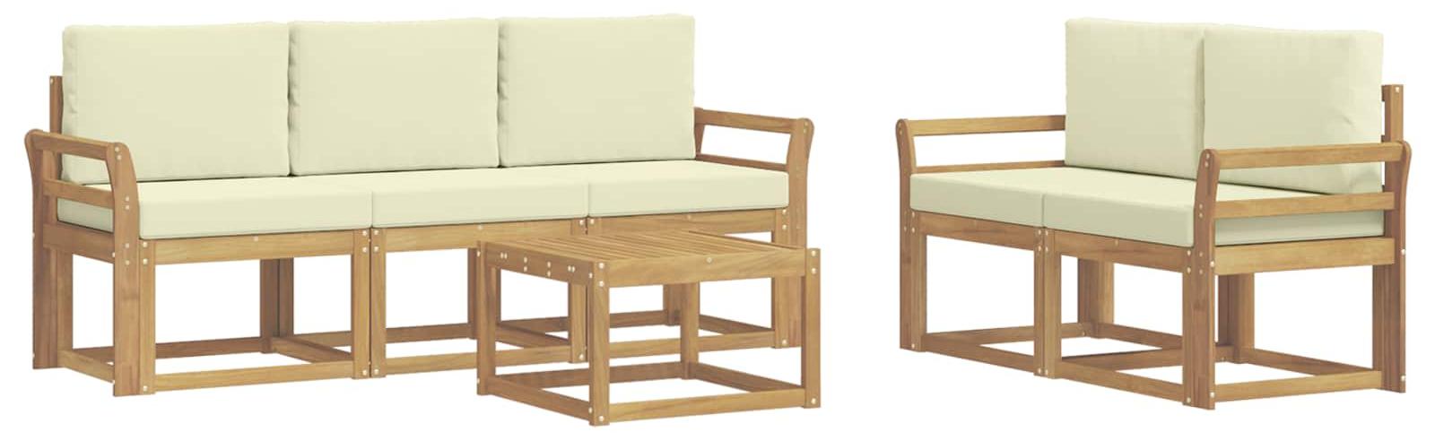 Outdoor-Sofagarnitur 6 pcs