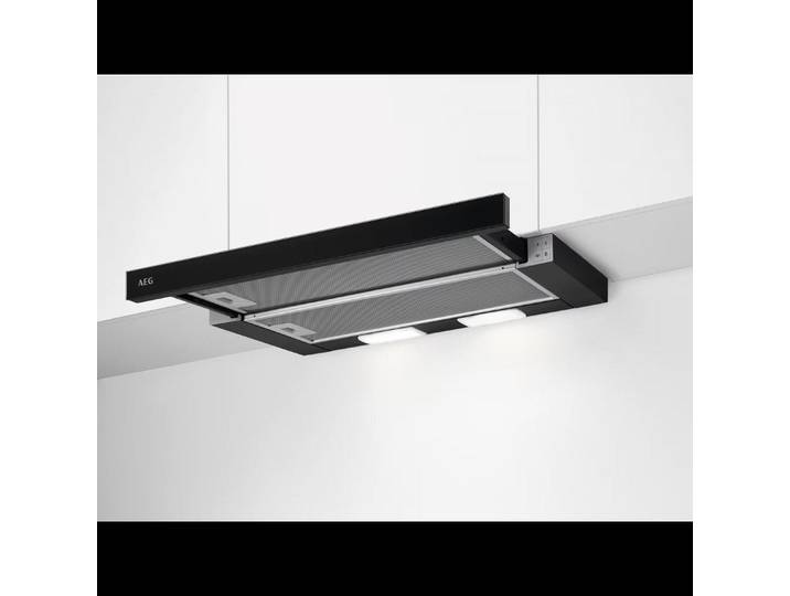 AEG Zwischenbauhaube DPK3632B Serie 3000 LED-Beleuchtung, Abluft- und Umluftbetrieb