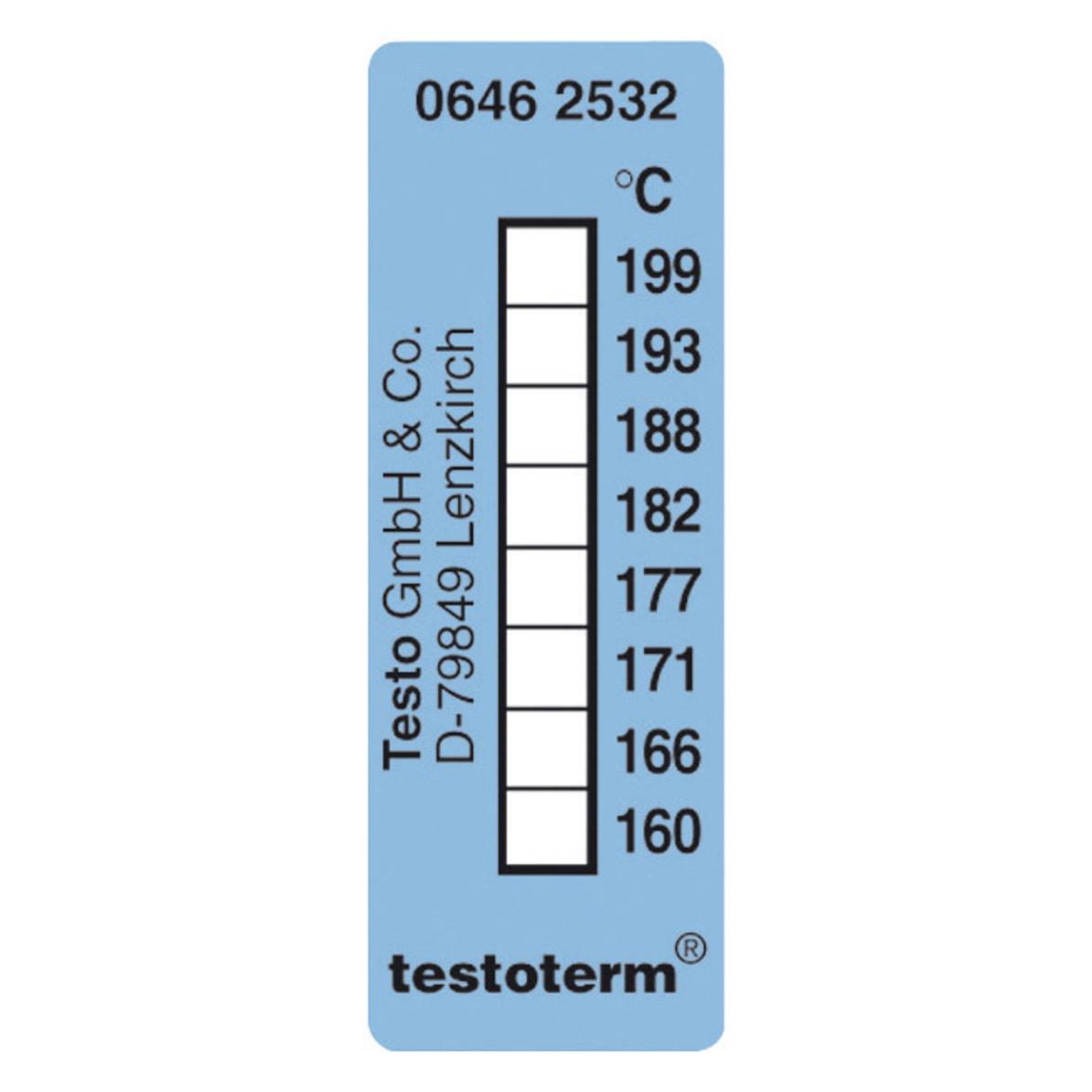 Testo Temperaturstreifen +160 - +199°C (0646 2532)