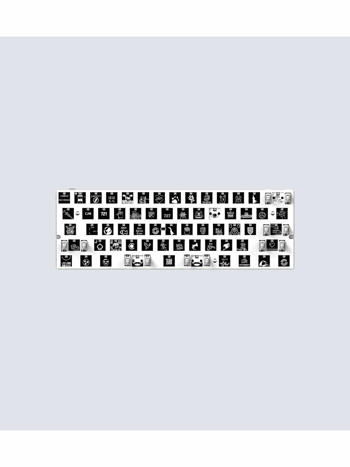 Wooting 60HE v2 Module - Split Spacebar - Keyboard Module - 60% - ANSI