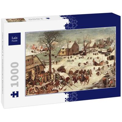 Lais Puzzle Pieter Bruegel d. Ä. - Volkszählung zu Bethlehem 1000 Teile