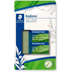 Staedtler 526 83BK2 Radierer Grün 2 Stück(e)
