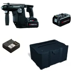 Panasonic Akku Bohrhammer EY 7881 PC 2S Black 28.8 Volt 3.4 Ah