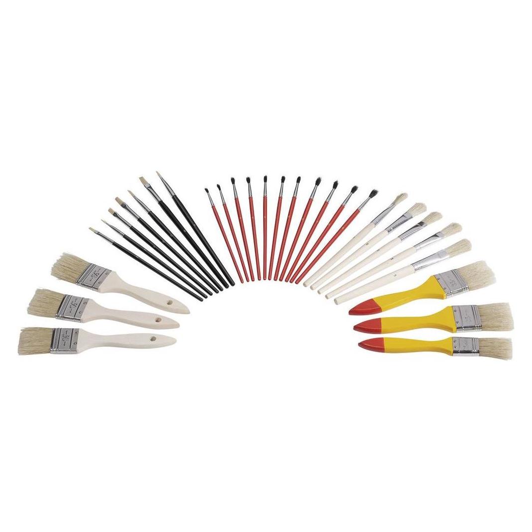 Zahn Pinsel Modellbau-Pinsel 30teilig (E10710-20)