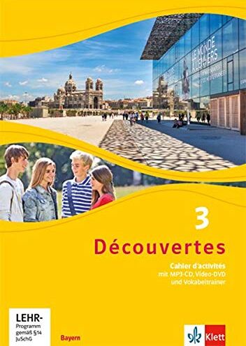 Découvertes 3. Ausgabe Bayern: Cahier d'activités mit MP3-CD, Video-DVD und Vokabeltrainer 3. Lernjahr (Découvertes. Ausgabe für Bayern ab 2017) - Preis vom 06.10.2026 07:26:00 h