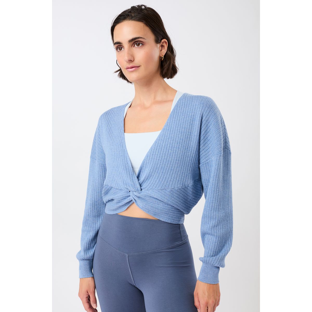 Mandala Front Tied Jumper ozone S SW52KN05-Front-Tied-Jumper-ozone-S