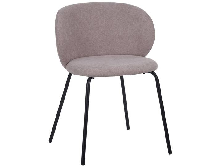 Polsterstuhl für das Esszimmer Berlents, beige Geflecht auf