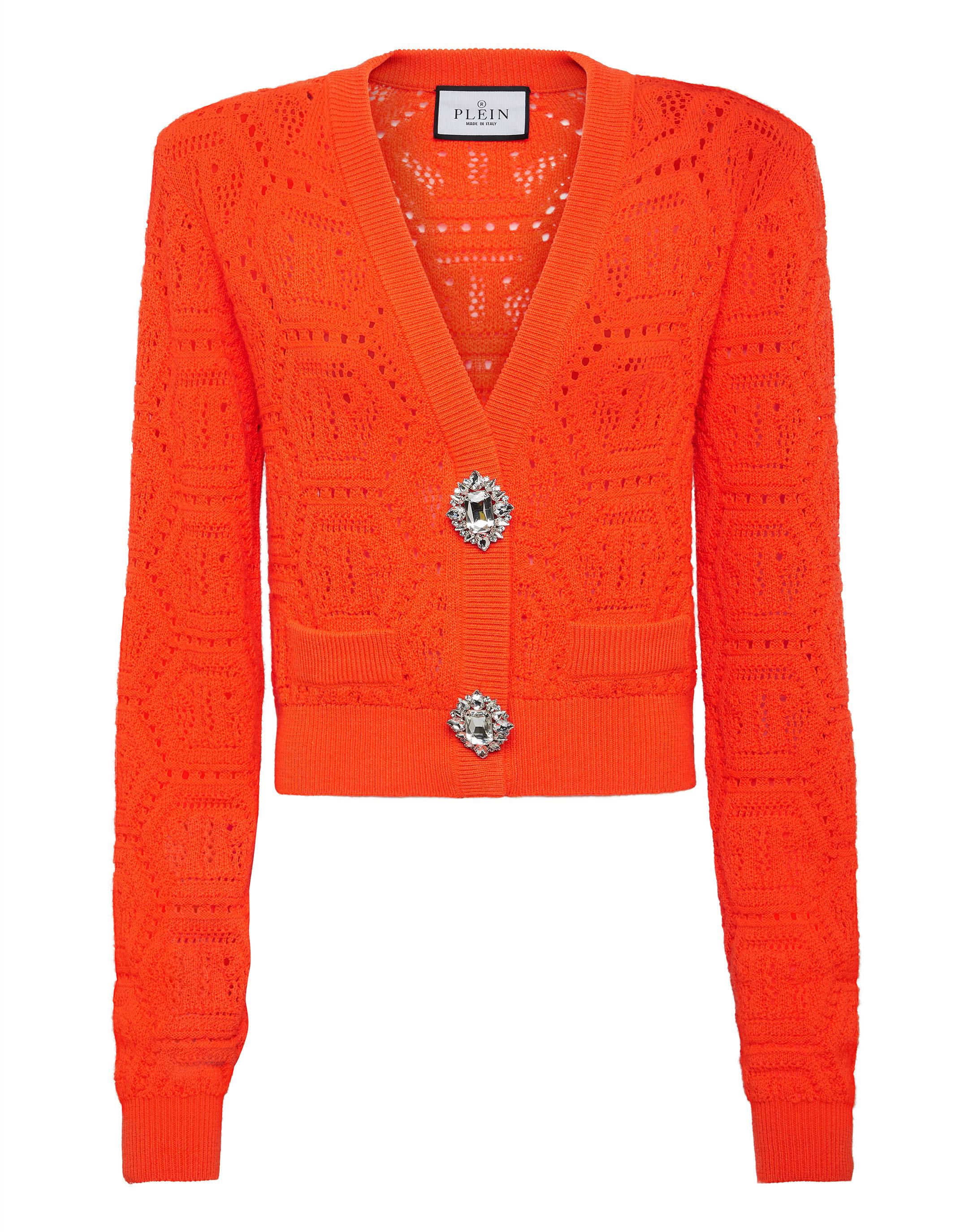 Strickjacke Monogram