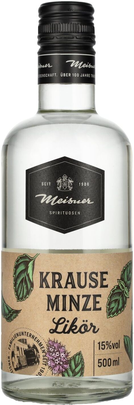 Meisner Liköre Meisner Krause Minze Likör 15% Vol. 0,5l