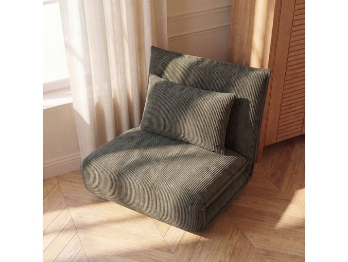 Grünes 1-Sitzer-Klick-Klack-Sofa