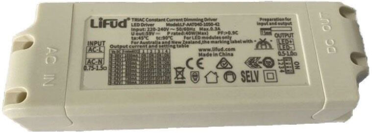 V-Tac 11410 Alimentatore Driver Triac Dimmerabile Per Pannelli Led 40w