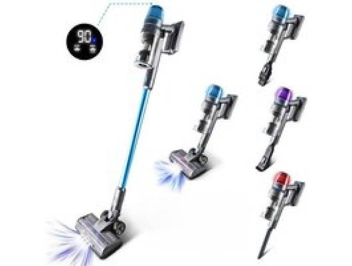 Vortex - F45 - Bleu - Aspirateur Balai Sans Fil - 450w - 55 Min