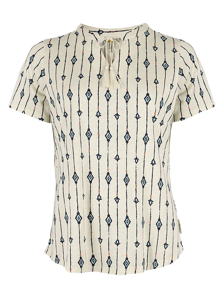 Roadsign Bluse in Beige - L
