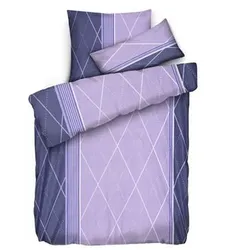 WINTERENGEL Bettwäsche modernes Design Mikrofaser Flanell Einzelbett, 3tlg.