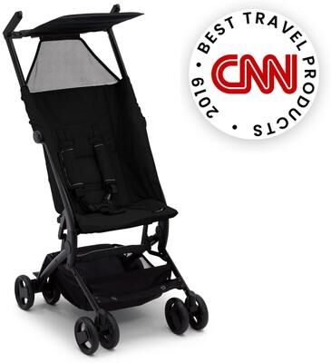 The Clutch Stroller by Delta Children - Lightweight Compact Folding Stroller - Includes Travel Bag